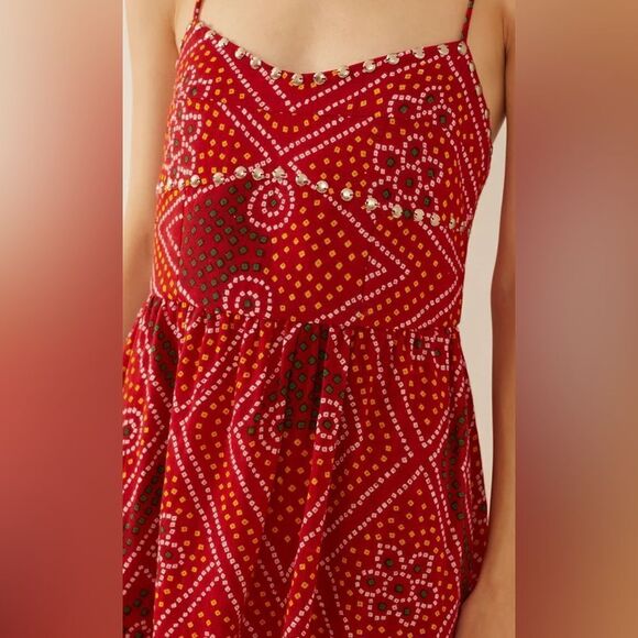 Alix of Bohemia Autumn Dress in Scarlett NWT $760 - Picture 3 of 9